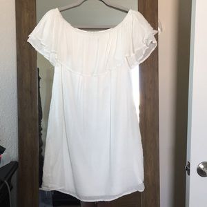 Off the shoulder dress